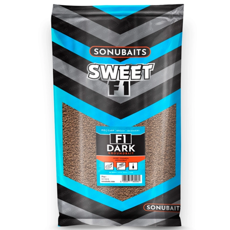 Sonubaits F1 Dark Groundbait 2kg